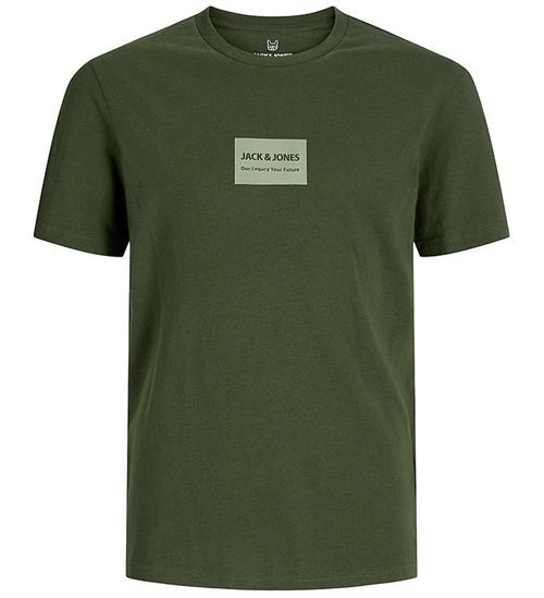 Jack & Jones Jack & Jones T-shirt - JjHakkai - Kombu Green