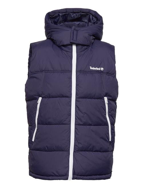 Se Timberland Puffer Jacket Sleeveless Timberland Blue ved Booztlet