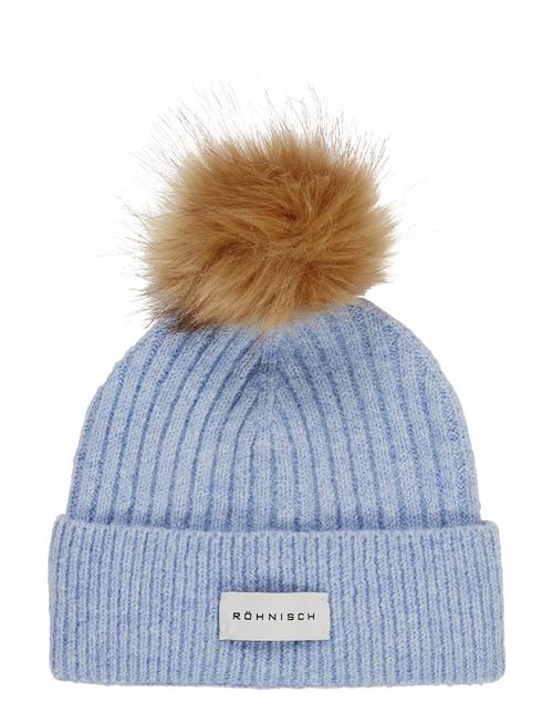 Pom Rib Beanie Röhnisch Blue