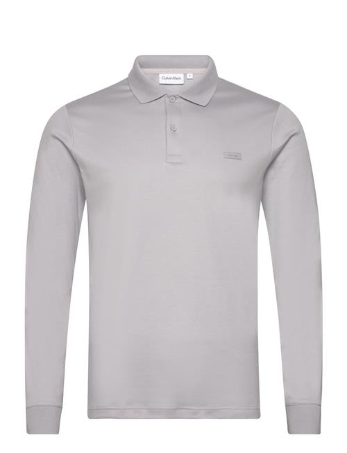 Calvin Klein Liquid Touch Slim Ls Polo Calvin Klein Grey