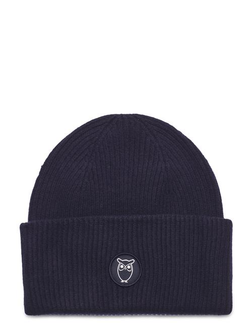 Big Rib Beanie - Rws Knowledge Cotton Apparel Navy