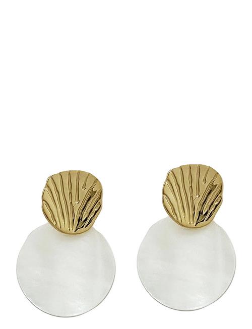 Se By Jolima Seashell Mini Earring By Jolima Gold ved Booztlet