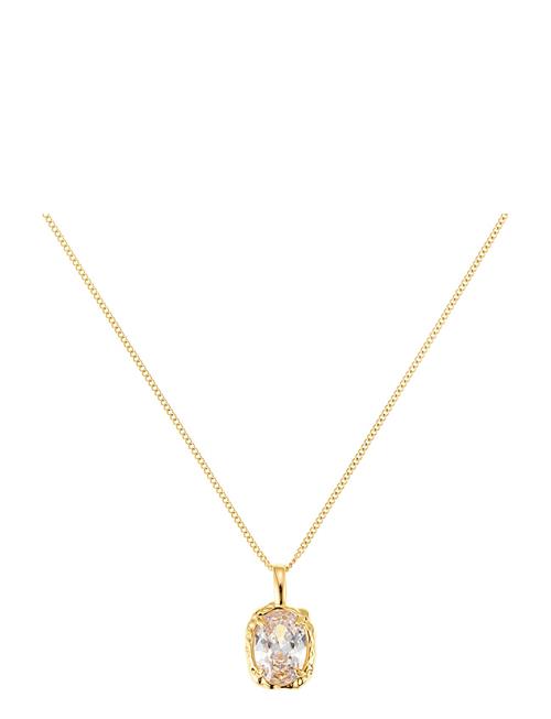 Se By Jolima Paris Crystal Necklace By Jolima Gold ved Booztlet