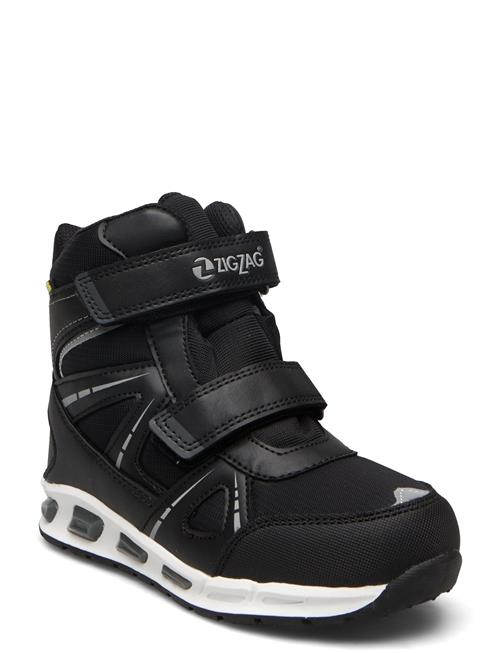 Se ZigZag Taier Kids Wp Boot W/Lights ZigZag Black ved Booztlet