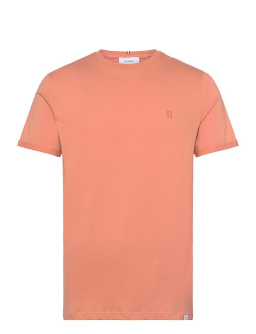 Se Les Deux Nørregaard T-Shirt - Seasonal Les Deux Orange ved Booztlet