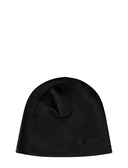 Se Bergans Bergans Wool Beanie Bergans Black ved Booztlet