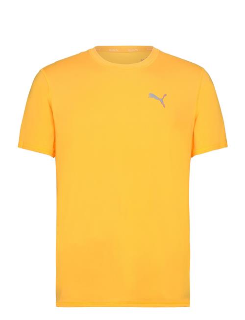 Se PUMA Run Cloudspun Ss Tee PUMA Yellow ved Booztlet