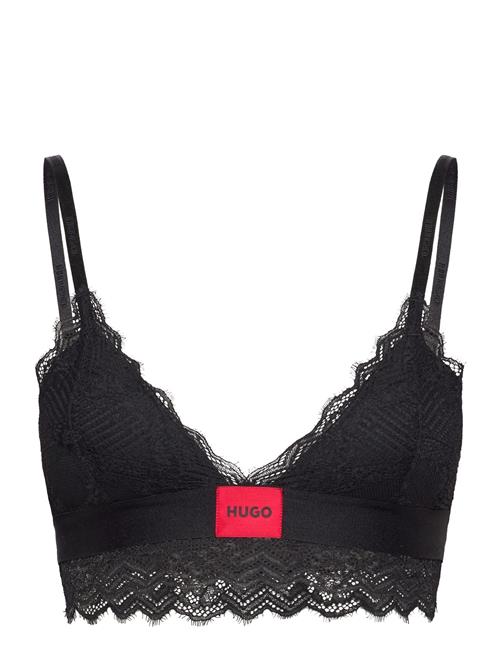 HUGO Triangle Padded Lace HUGO Black