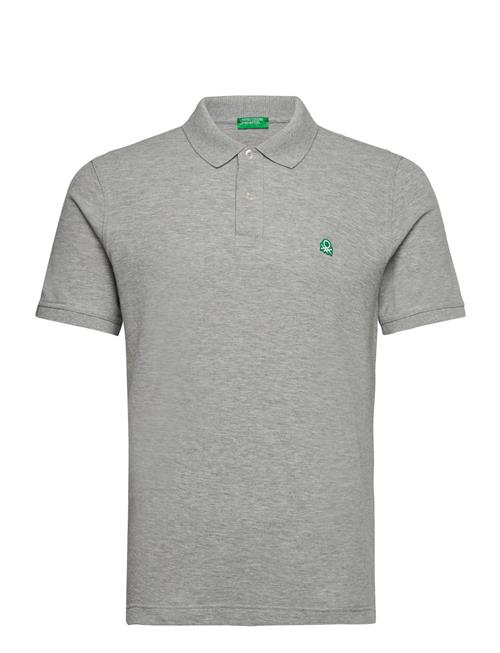 United Colors of Benetton H/S Polo Shirt United Colors Of Benetton Grey