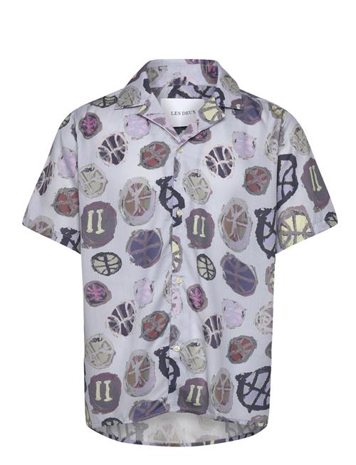 Artist Aop Ss Shirt Les Deux Purple