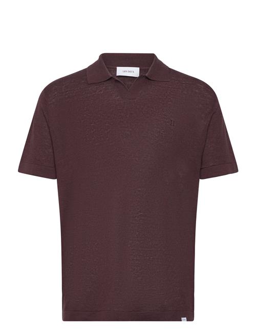 Emmanuel Polo Knit Les Deux Burgundy