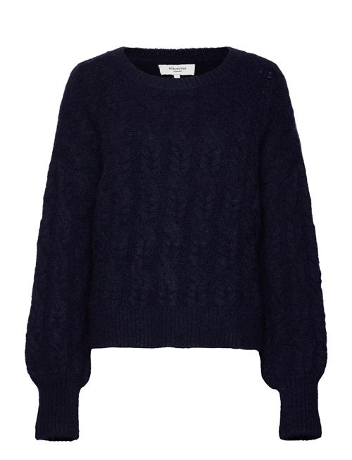 Rosemunde Cable Knit O-Neck Rosemunde Navy