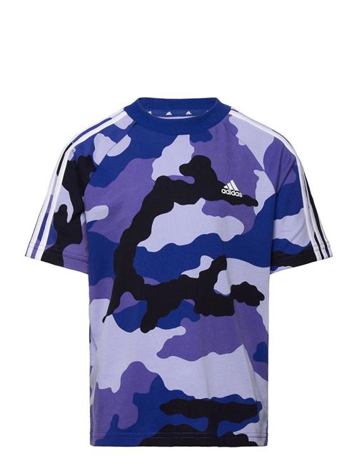 adidas Sportswear J Bl Camo T Adidas Sportswear Blue