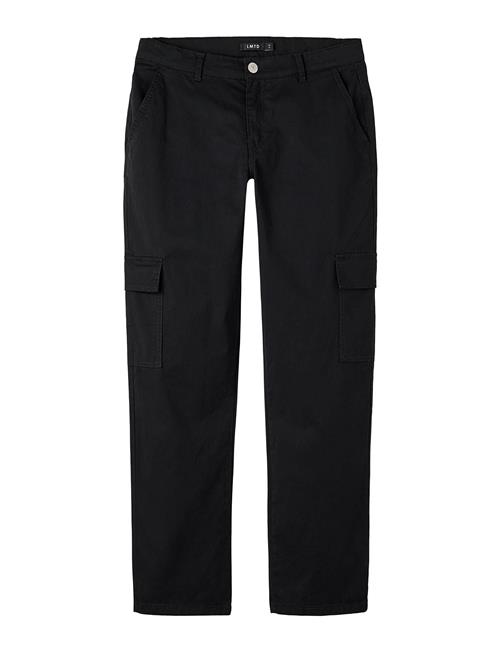 LMTD Nlntalse Twi Straight Cargo Pant Noos LMTD Black