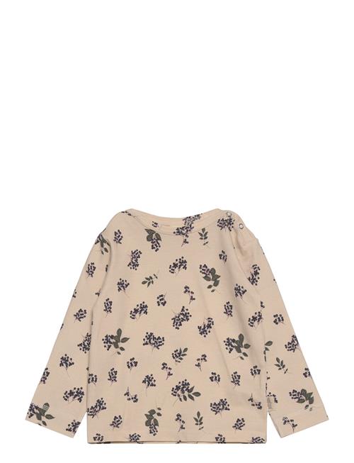 Petit Piao T-Shirt L/S Printed Petit Piao Beige