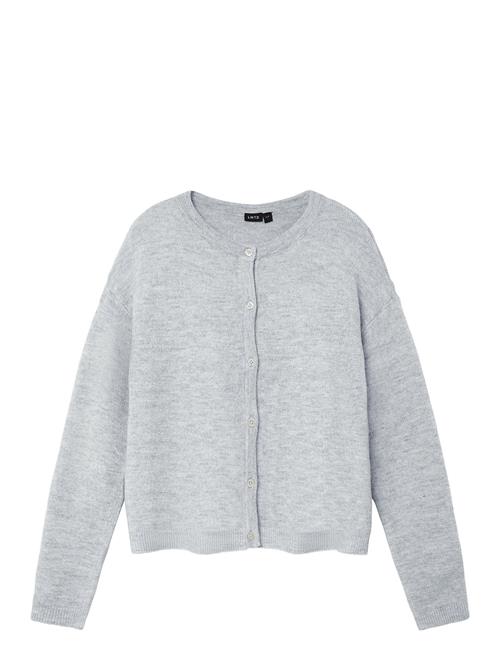 LMTD Nlflodet Ls Short Knit Cardigan Noos LMTD Grey