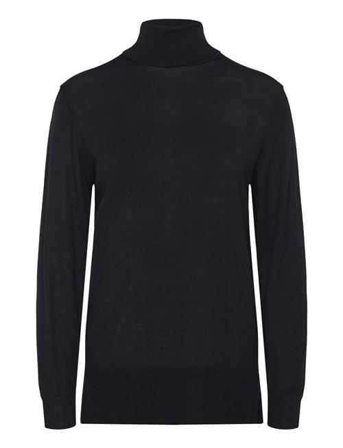 Bruuns Bazaar Charlenebbroll Neck Knit Bruuns Bazaar Black