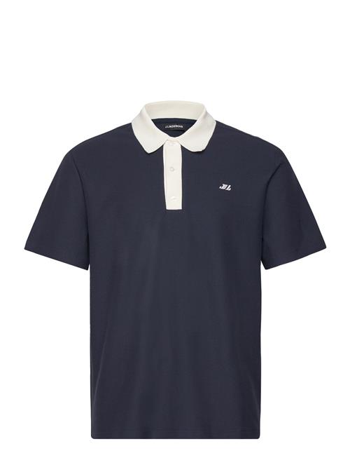 Se J. Lindeberg Roland Polo Tee J. Lindeberg Navy ved Booztlet