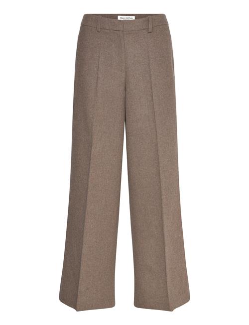 Se Marc O'Polo Woven Pants Marc O'Polo Brown ved Booztlet