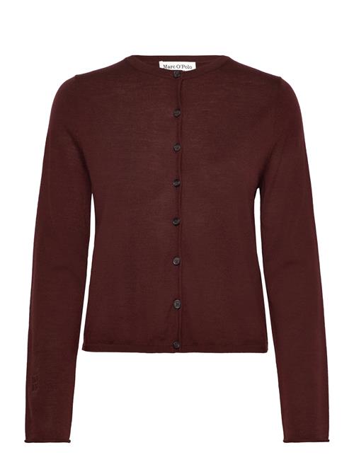 Se Marc O'Polo Cardigans Long Sleeve Marc O'Polo Burgundy ved Booztlet