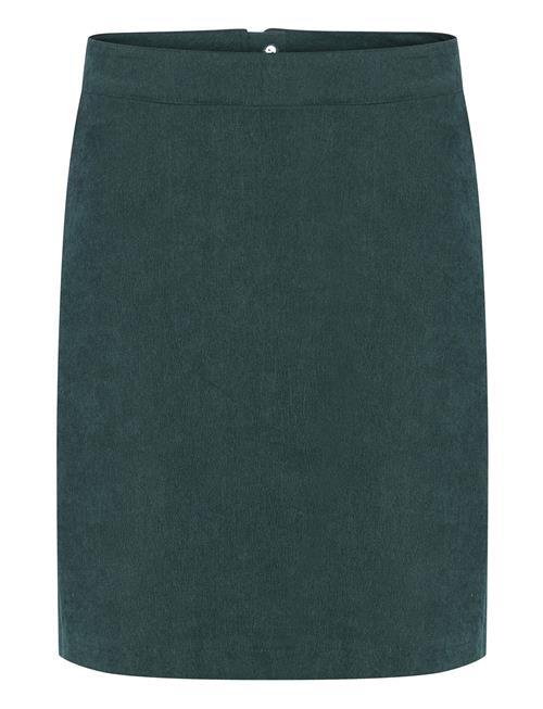 Kaffe Kavera Corduroy Skirt Kaffe Green