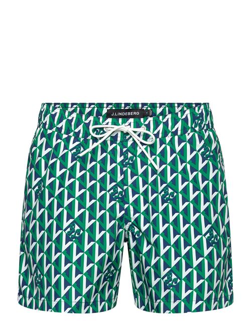 J. Lindeberg Banks Island Geo Swim Trunks J. Lindeberg Green