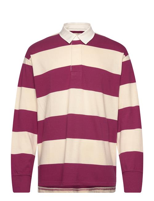 GANT Block Stripe Heavy Rugger GANT Purple