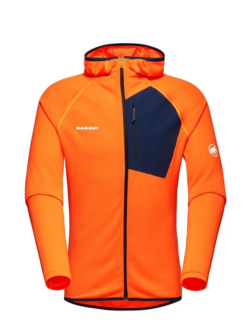 Se Mammut Aenergy Light Ml Hooded Jacket Men Mammut Orange ved Booztlet