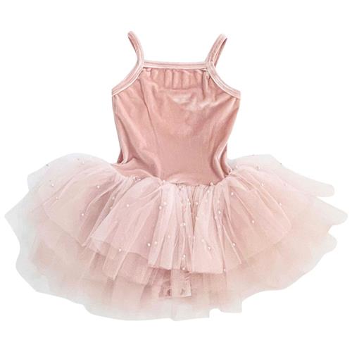 Se DOLLY by Le Petit Tom Pearl Trikot Ballet Pink | Lyserød | 1-3 years ved Babyshop