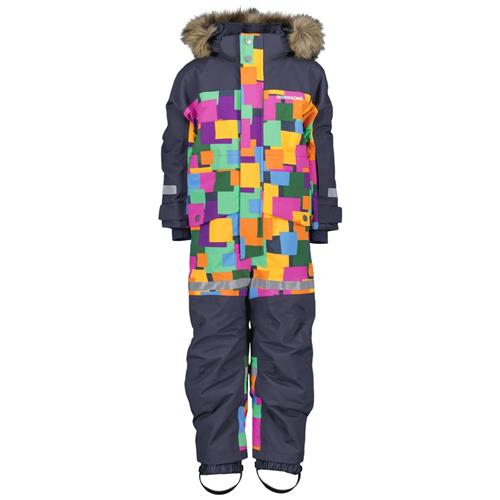 Se Didriksons BJÄRVEN Printed Coverall Notes |  | 120 cm ved Babyshop