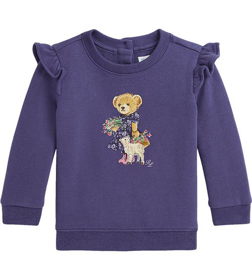 Se Polo Ralph Lauren Polo Ralph Lauren Sweatshirt - Lilla ved KidsWorld