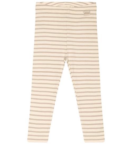 Petit Piao Petit Piao Leggings - Rib - Modal - Simply Taupe