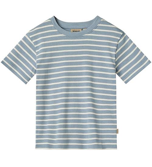 Wheat Wheat T-shirt - Fabian - Ashley Blue Stripe