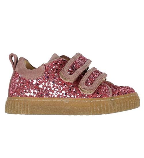 Se Angulus Angulus Sko - Ester - Rosa Glitter/Pudder ved KidsWorld