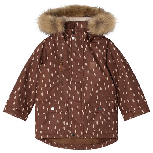 Kuling Val Thorens Prikket Parka Brun | Brun | 122 cm