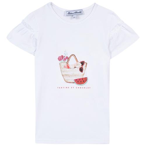 Tartine et Chocolat T-shirt Med Tryk Hvid | Hvid | 3 years