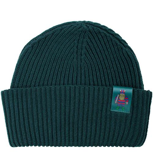 Se Danefæ Danefæ Hue - Daneby Cotton Beanie - Dark Slate ved KidsWorld