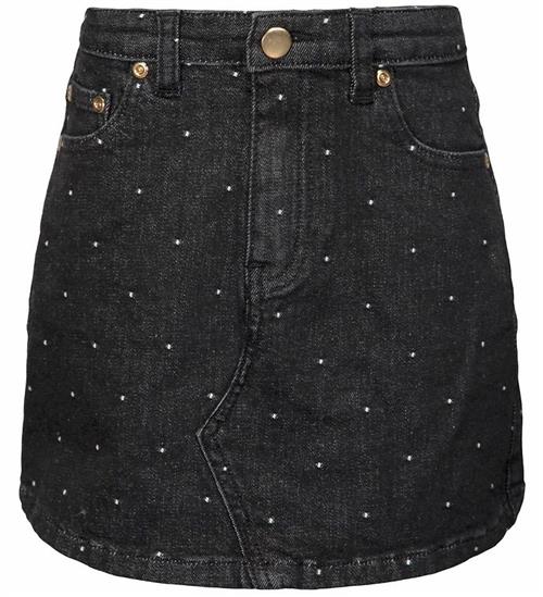 Petit by Sofie Schnoor Nederdel - Thelma - Sort Denim m. Nister