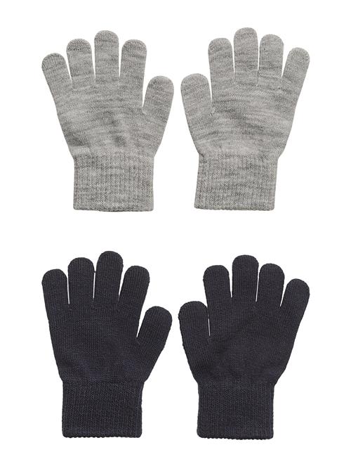 Melton Gloves - 2-Pack Melton Grey