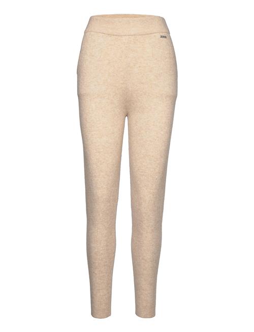 Beige Soft Knit Pants Aim´n Beige