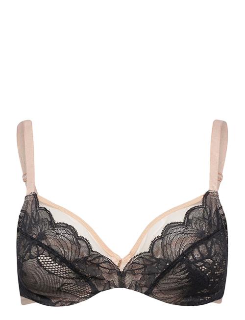 Se CHANTELLE Midnight Flowers Covering Underwired Bra CHANTELLE Patterned ved Booztlet