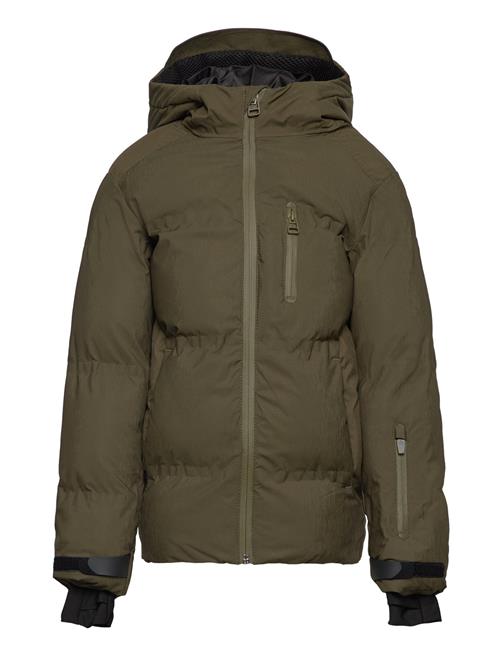 Se Jack & Jones Jcosweep Puffer Jnr Jack & J S Khaki ved Booztlet