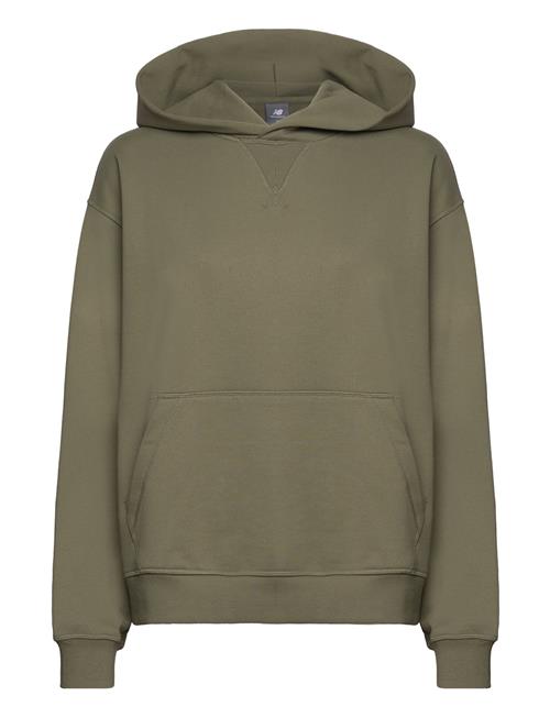 New Balance Athletics French Terry Hoodie New Balance Green