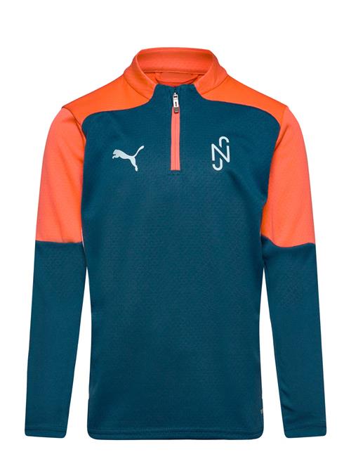 PUMA Neymar Jr Creativity 1/4 Zip Top Jr PUMA Blue