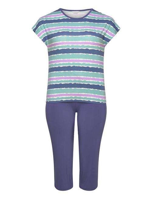 Se Lady Avenue Bamboo Short-Sleeve Pj With Pirate Lady Avenue Purple ved Booztlet