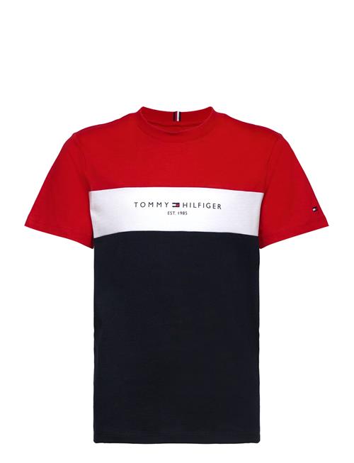 Tommy Hilfiger Essential Colorblock Tee S/S Tommy Hilfiger Patterned