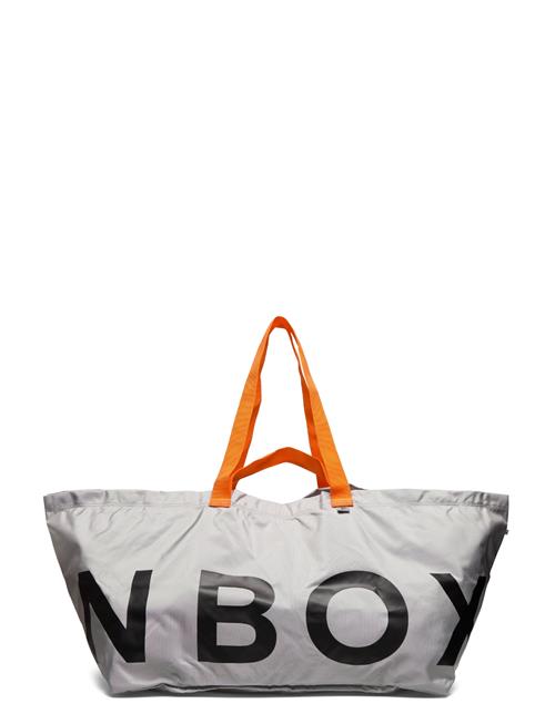 IAMRUNBOX Over D Tote Bag IAMRUNBOX Grey