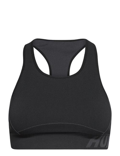 Se Hummel Hmlte Christel Seamless Sports Top Hummel Black ved Booztlet