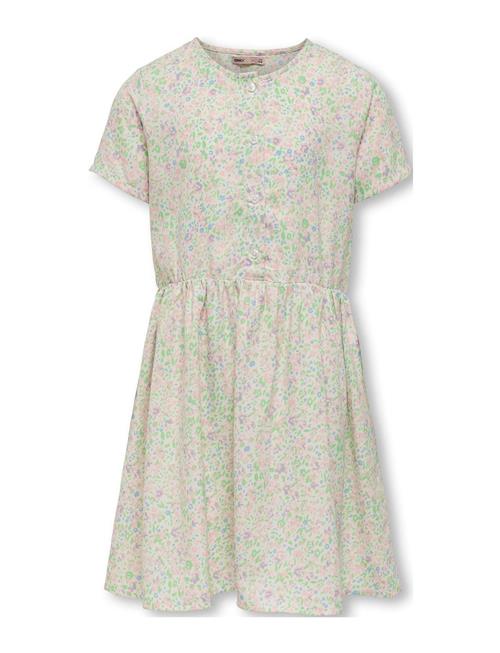 Kids Only Koglino-Dani S/S Button Dress Ptm Kids Only White