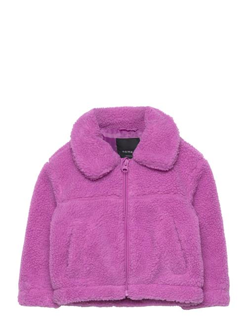 Se name it Nmfmakoa Teddy Jacket Pb Name It Pink ved Booztlet